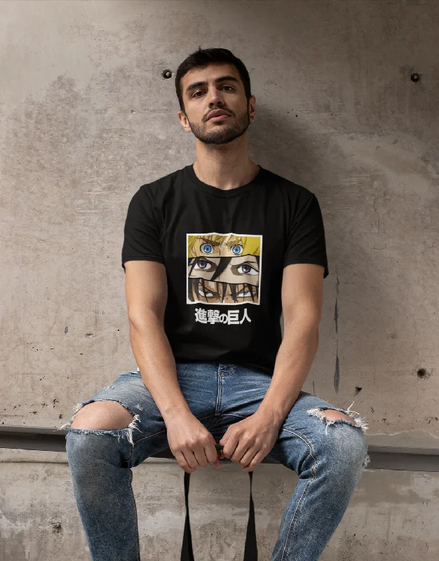 Levi's Eyes- Attack on Titan:  Anime- Regular Fit T-Shirts