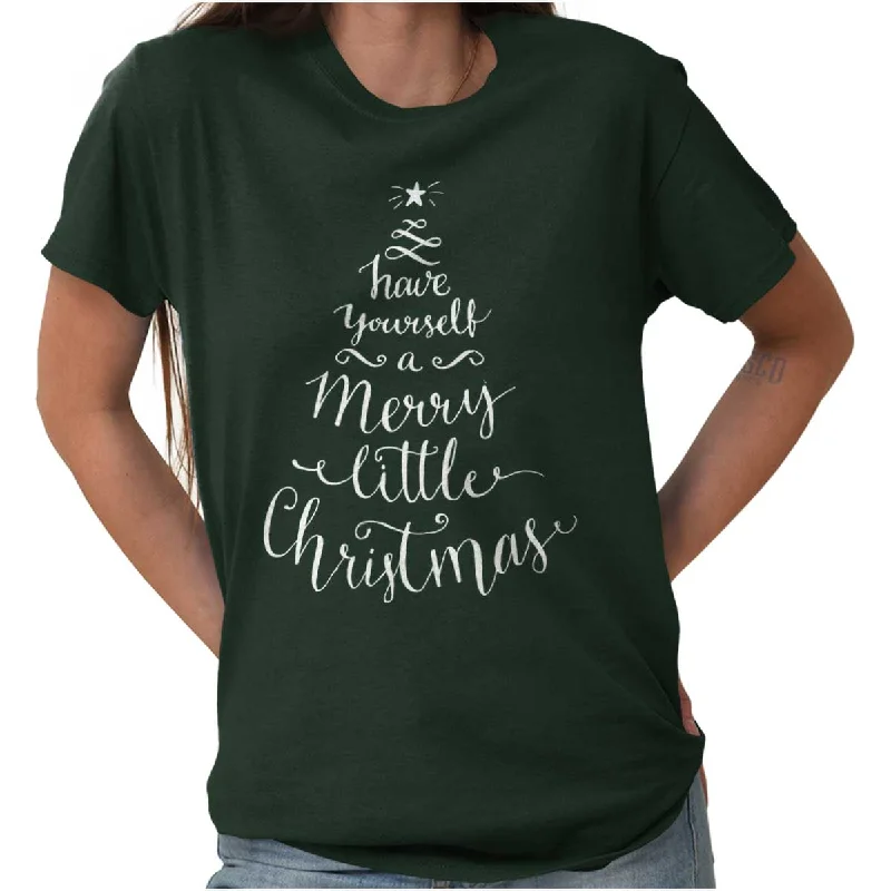 Merry Little Christmas T Shirt