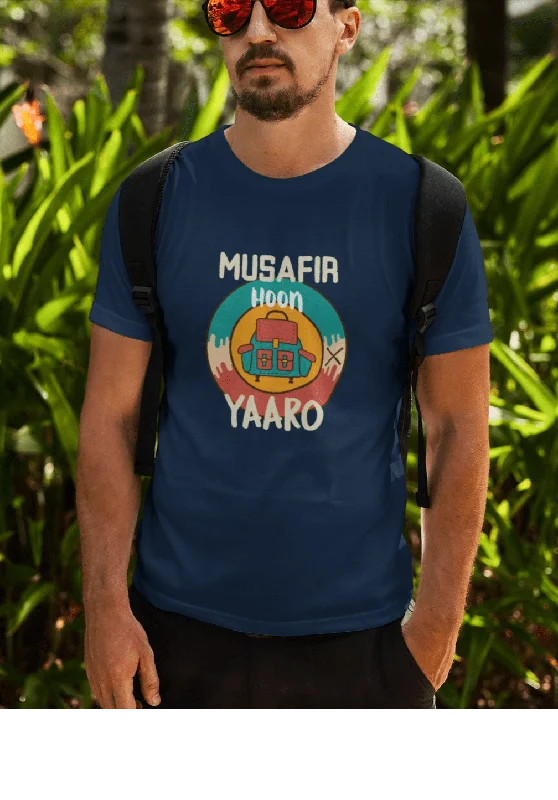 " MUSAFIR HOON YAARO " UNISEX HALF-SLEEVE T-SHIRTS