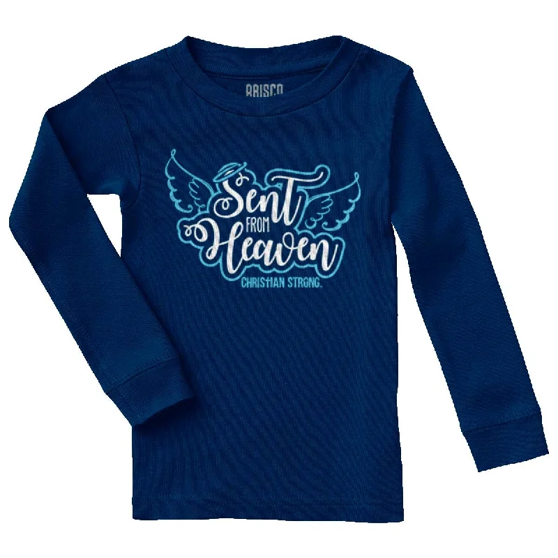 Sent From Heaven Solid Long Sleeve T