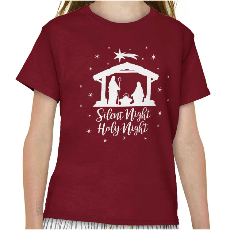 Silent Night Youth T Shirt