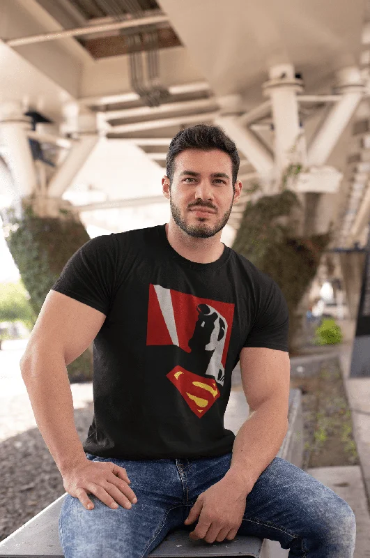 "SUPERMAN" - MAN OF STEEL : HALF-SLEEVE T-SHIRTS