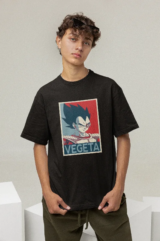 Vegeta- Dragon Ball Z:  Anime- Oversized T-Shirts